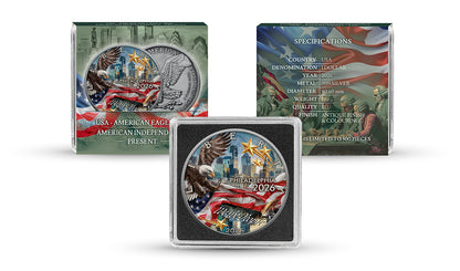 2026 U.S. Eagle American Independence Present Edition 1 oz Silver Coin