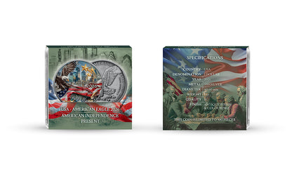 2026 U.S. Eagle American Independence Present Edition 1 oz Silver Coin