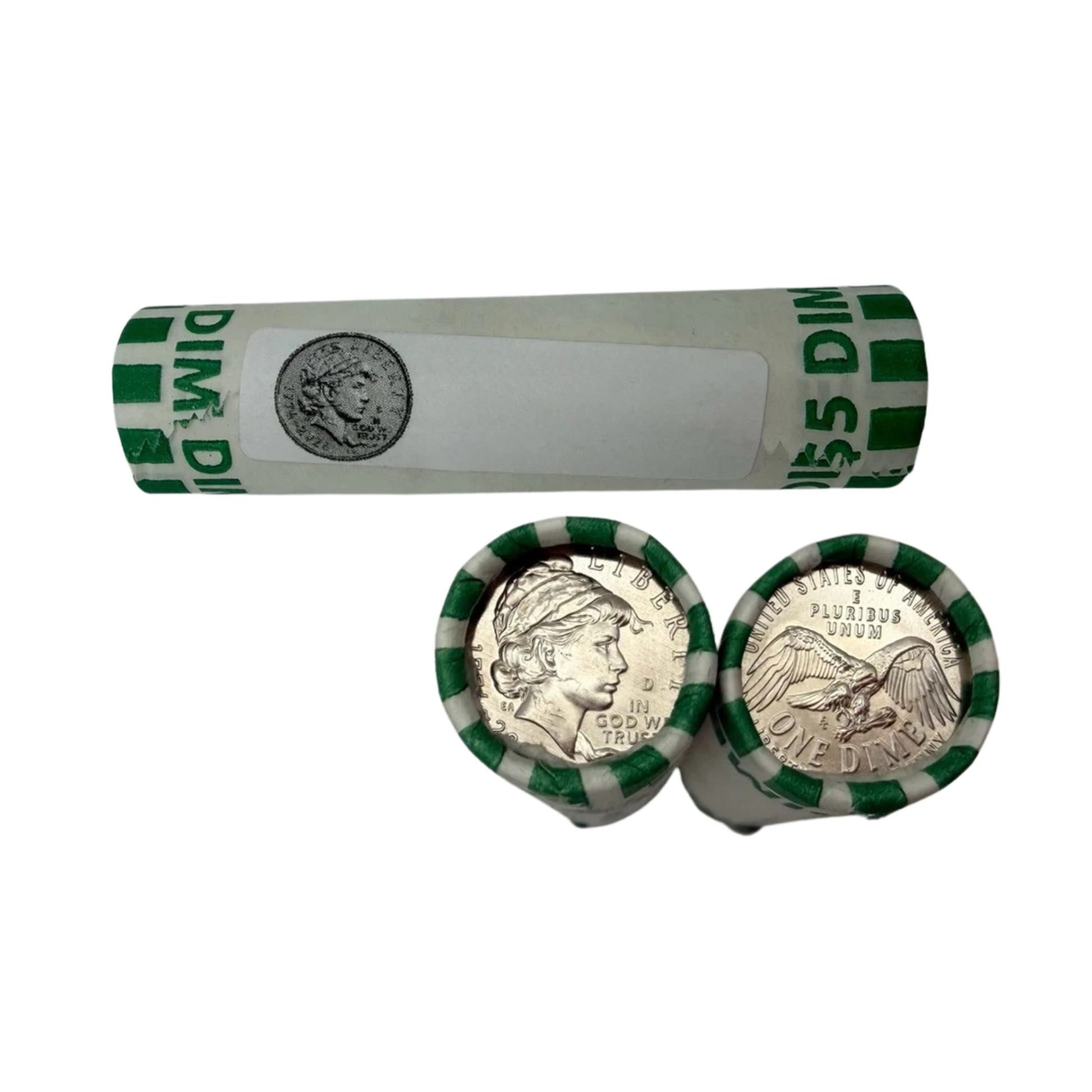 2026 Emerging Liberty Semiquincentennial Dime - Original Bank-Wrapped Roll - CoinsTV