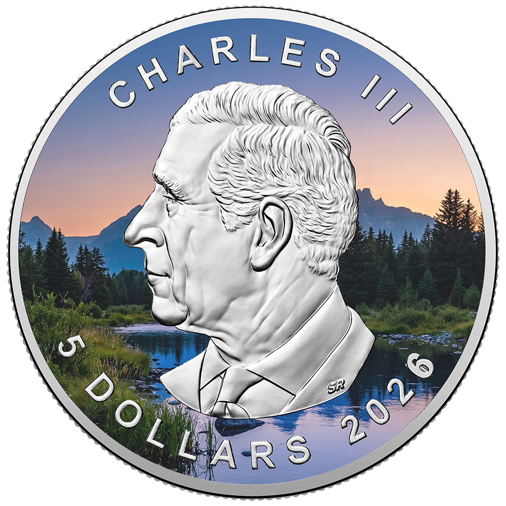 2026 Earth Maple Leaf - Planets of the Solar System Series - CoinsTV