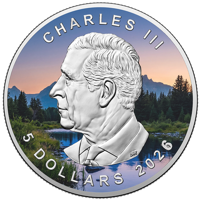 2026 Earth Maple Leaf - Planets of the Solar System Series - CoinsTV