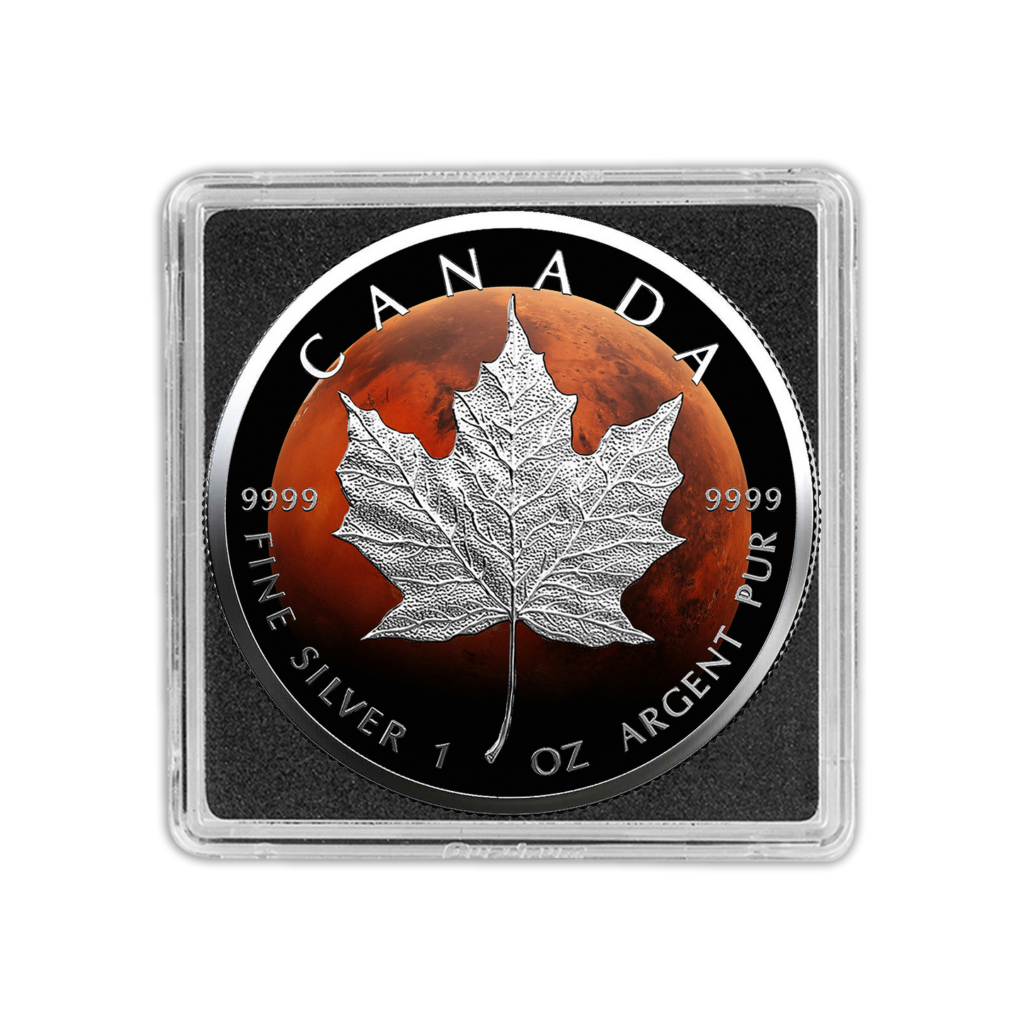 2026 Mars Maple Leaf - Planets of the Solar System Series - CoinsTV