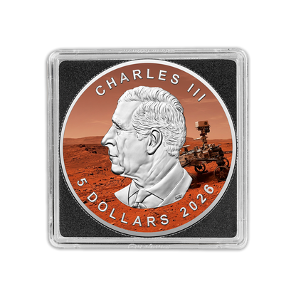 2026 Mars Maple Leaf - Planets of the Solar System Series - CoinsTV