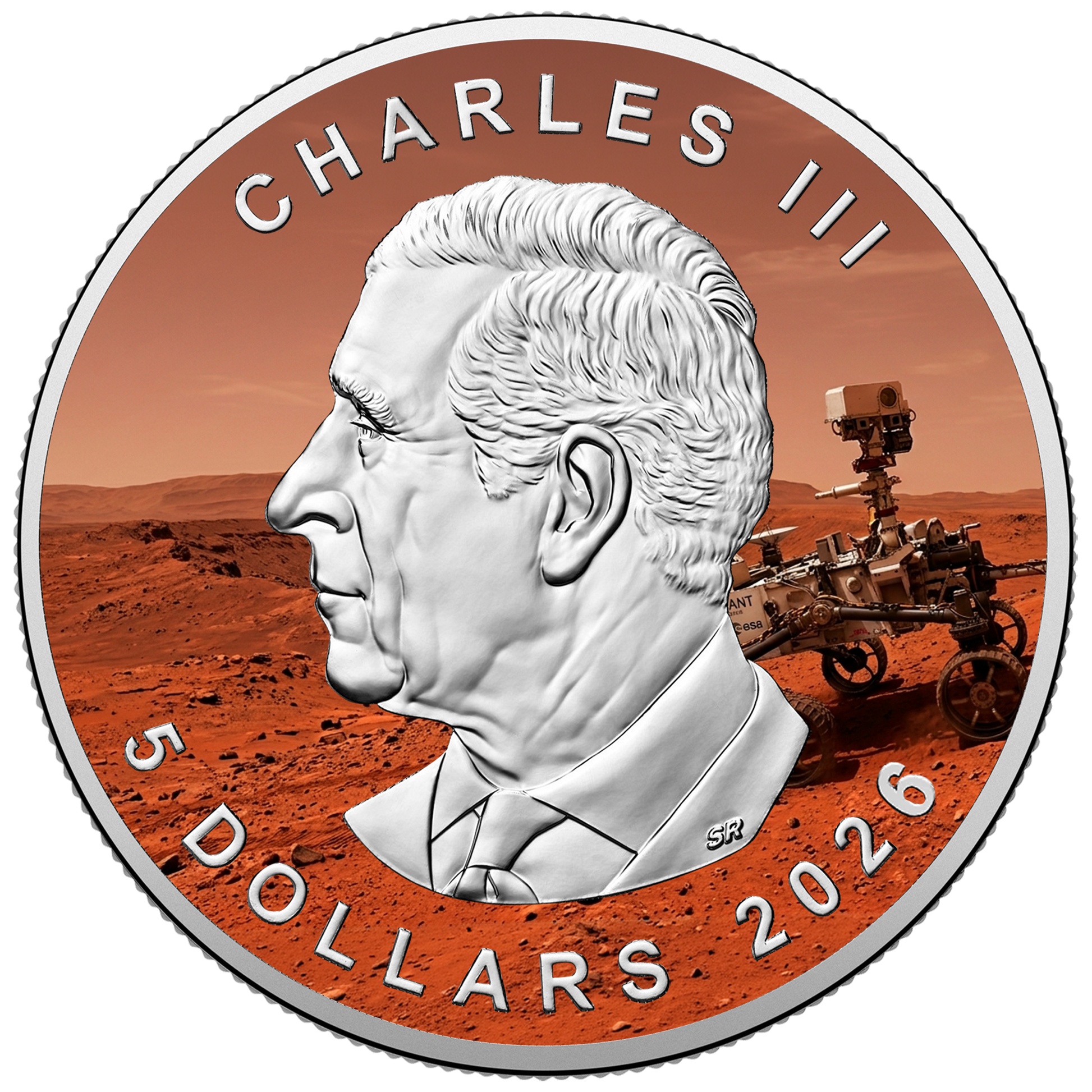 2026 Mars Maple Leaf - Planets of the Solar System Series - CoinsTV