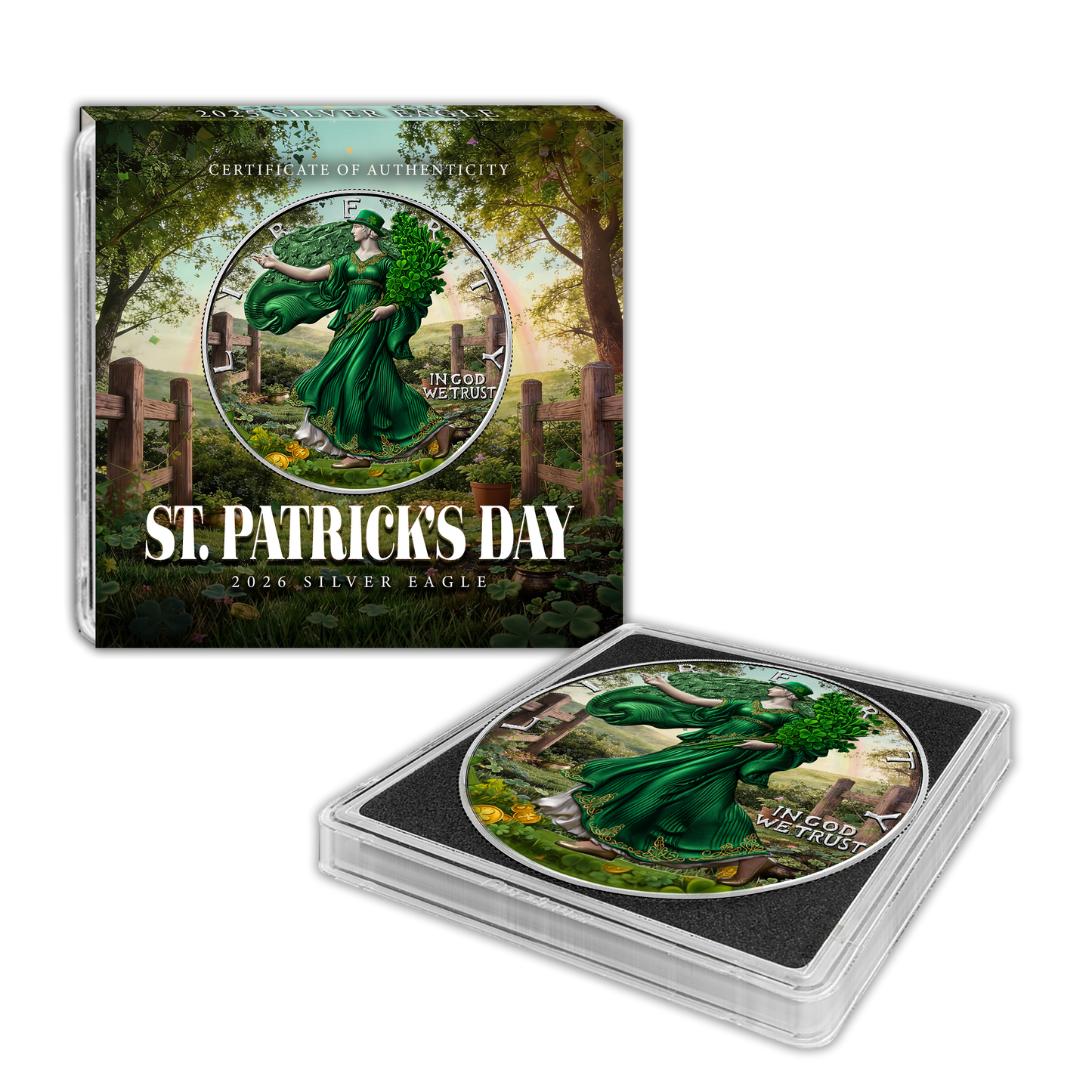 2026 Silver Eagle St. Patrick's Day Edition - CoinsTV