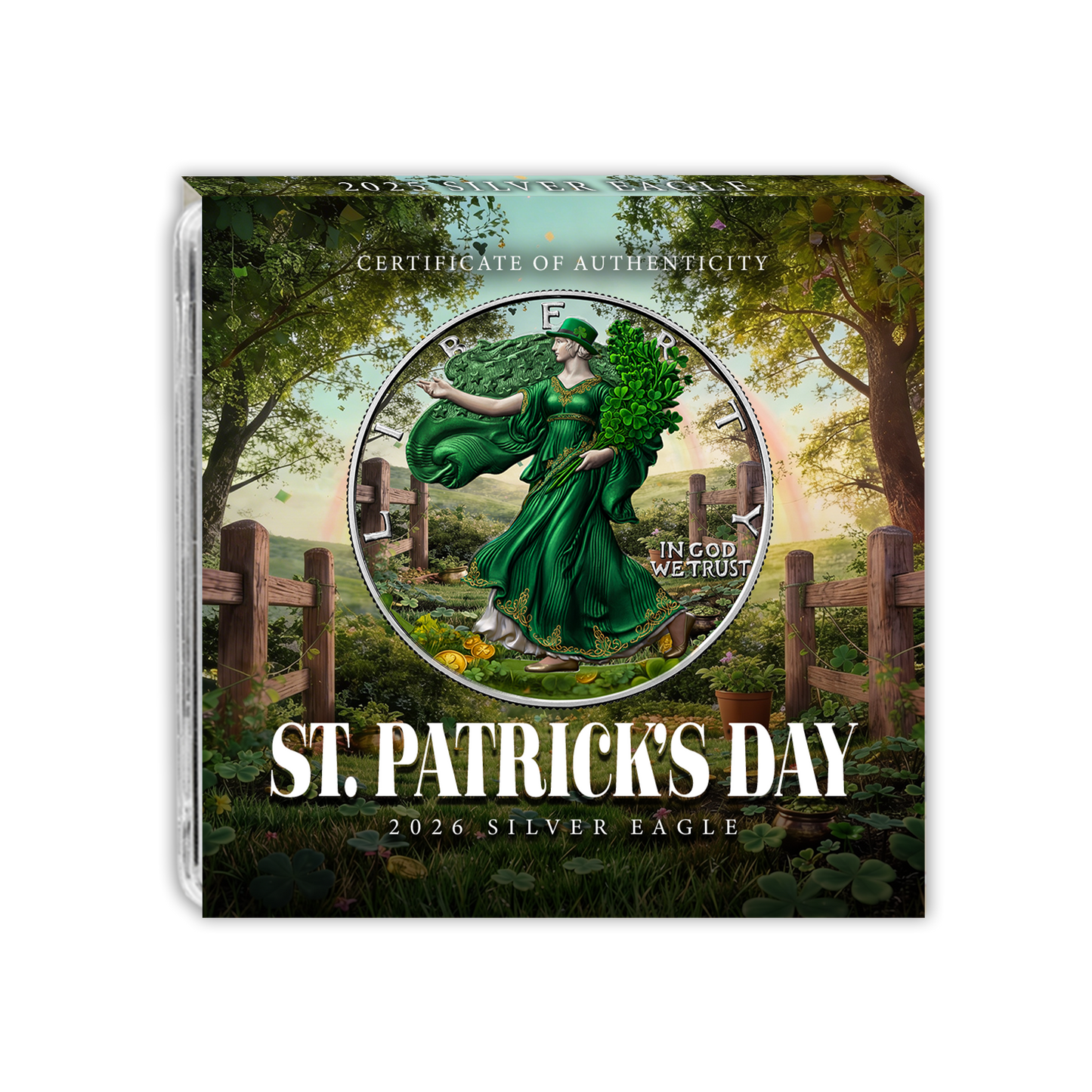 2026 Silver Eagle St. Patrick's Day Edition - CoinsTV
