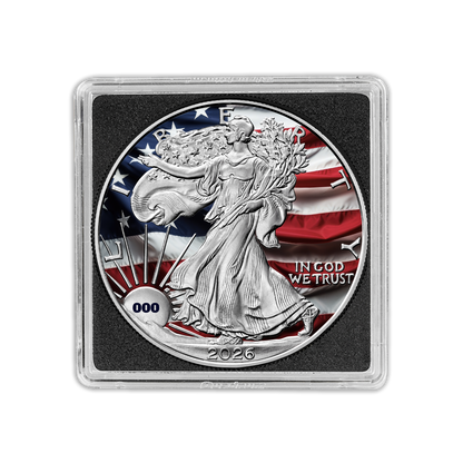 2026 Silver Eagle USA Flag Edition - CoinsTV