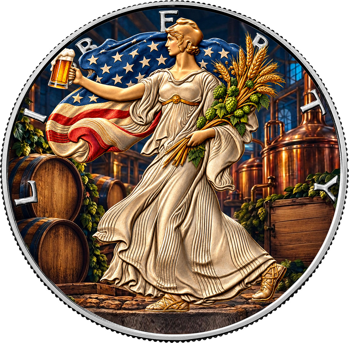 2026 Silver Eagle – American Beer Day Edition - CoinsTV
