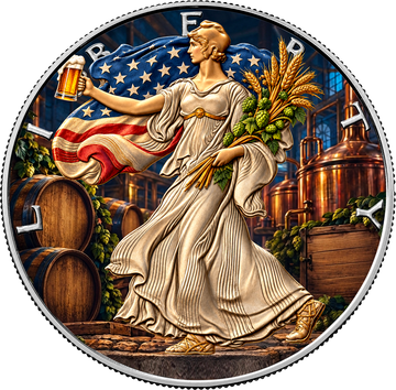 2026 Silver Eagle – American Beer Day Edition - CoinsTV