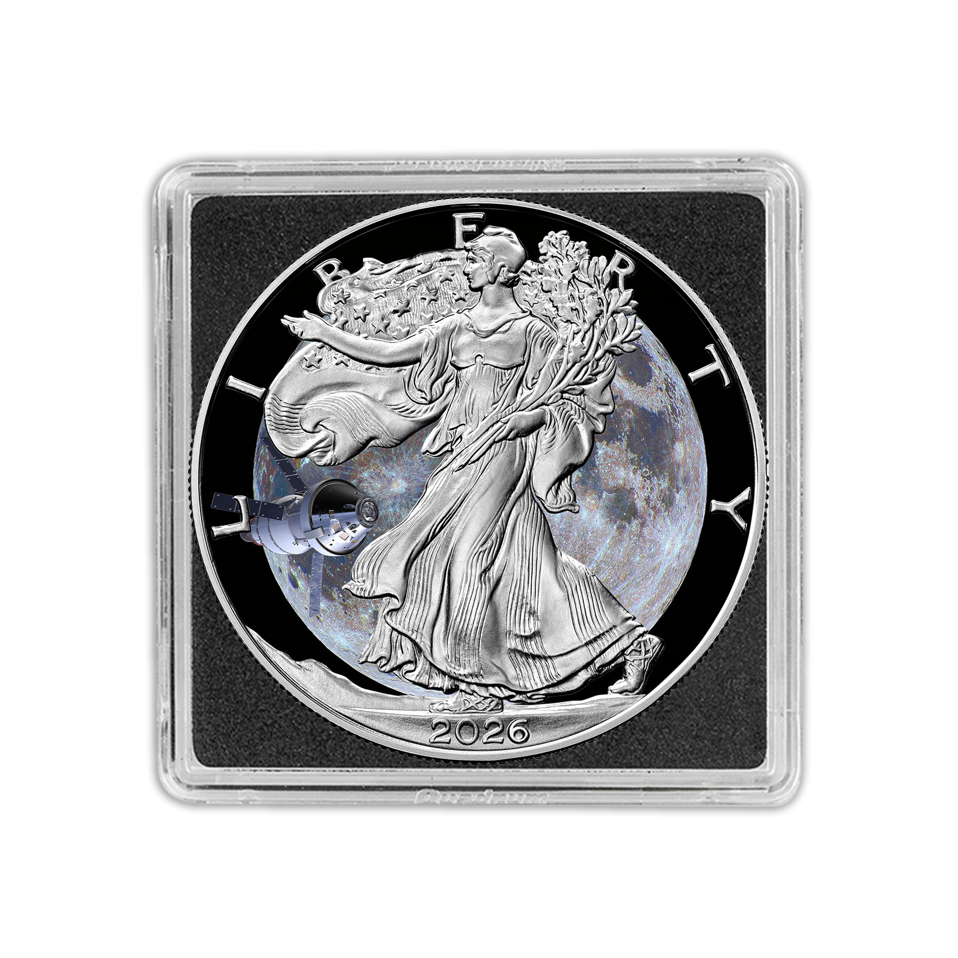 2026 Silver Eagle - Artemis II Edition - CoinsTV