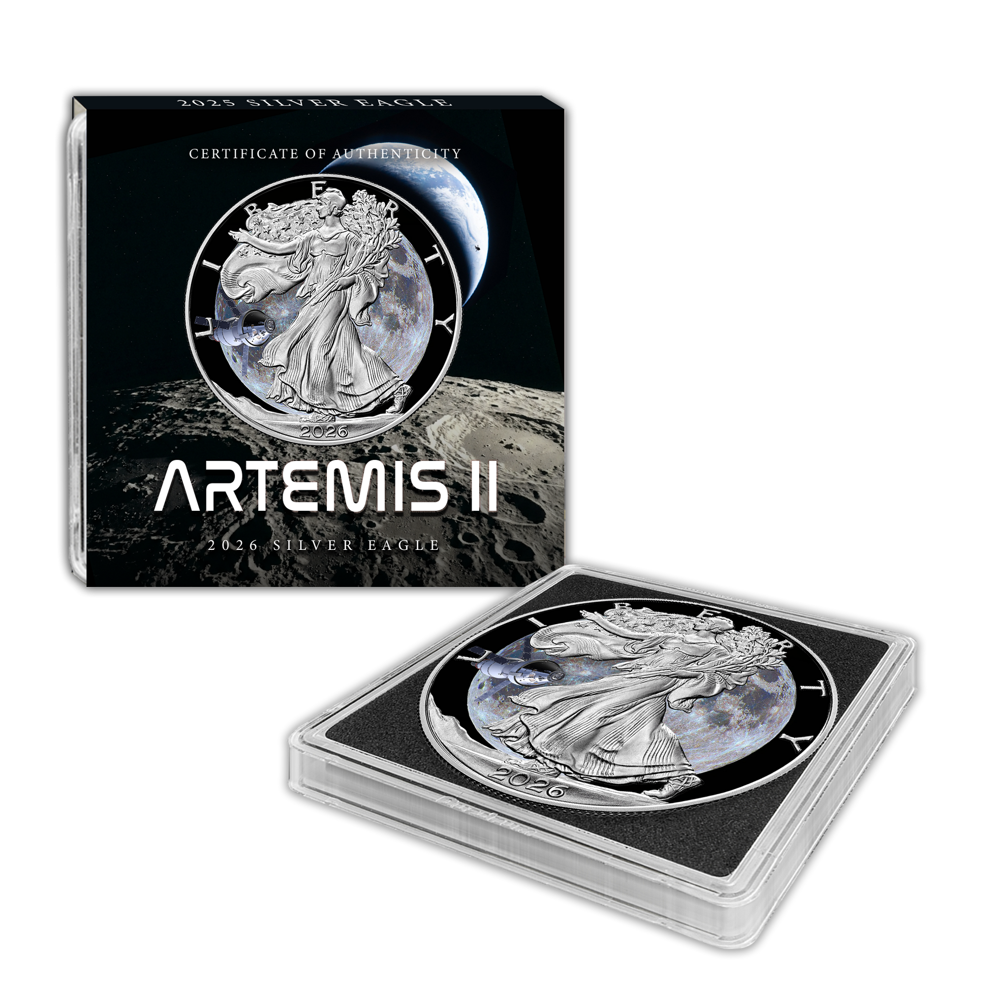 2026 Silver Eagle - Artemis II Edition