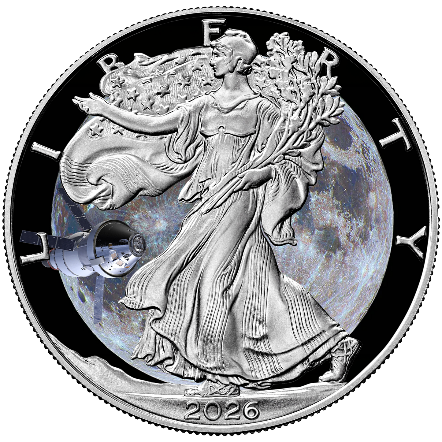 2026 Silver Eagle - Artemis II Edition - CoinsTV