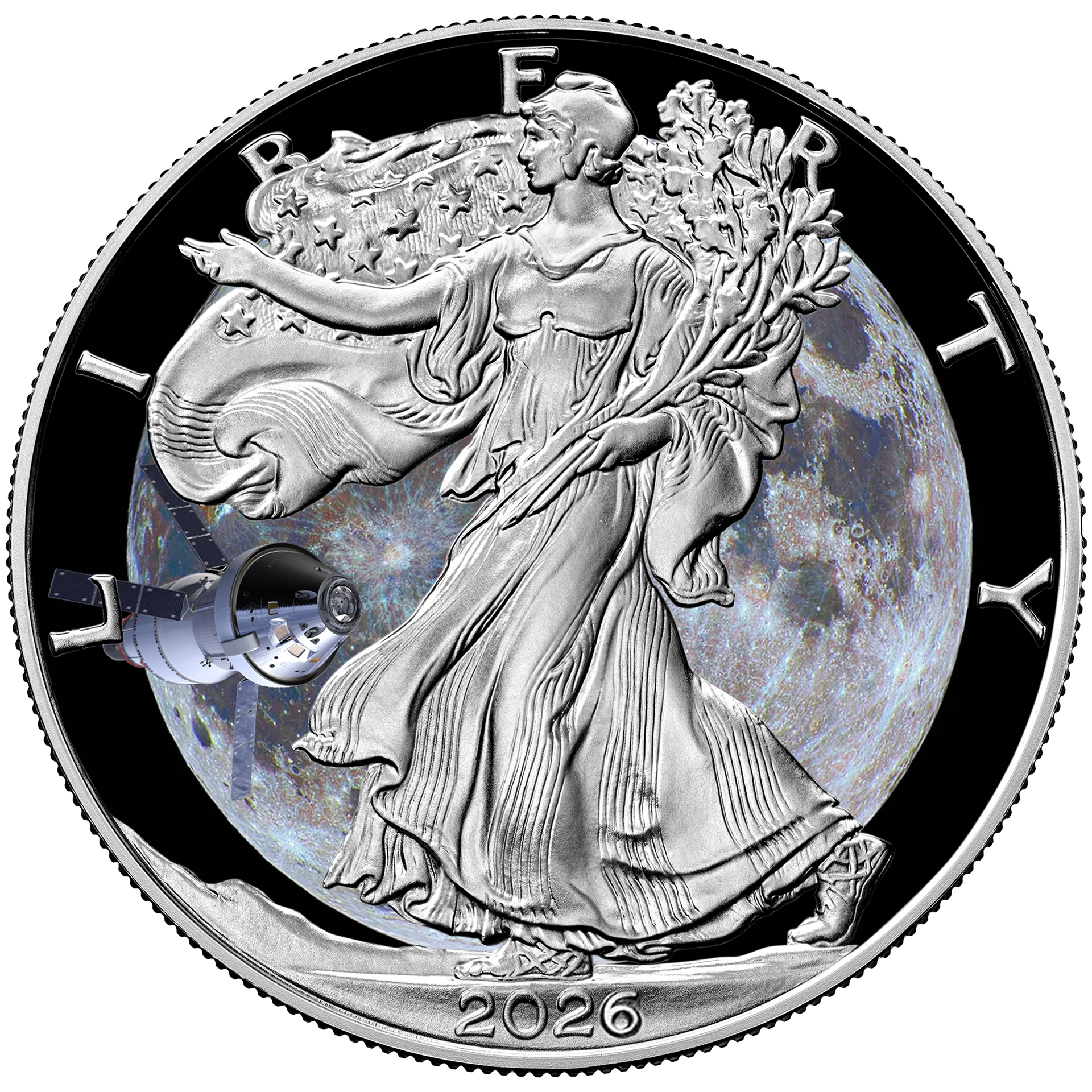 2026 Silver Eagle - Artemis II Edition