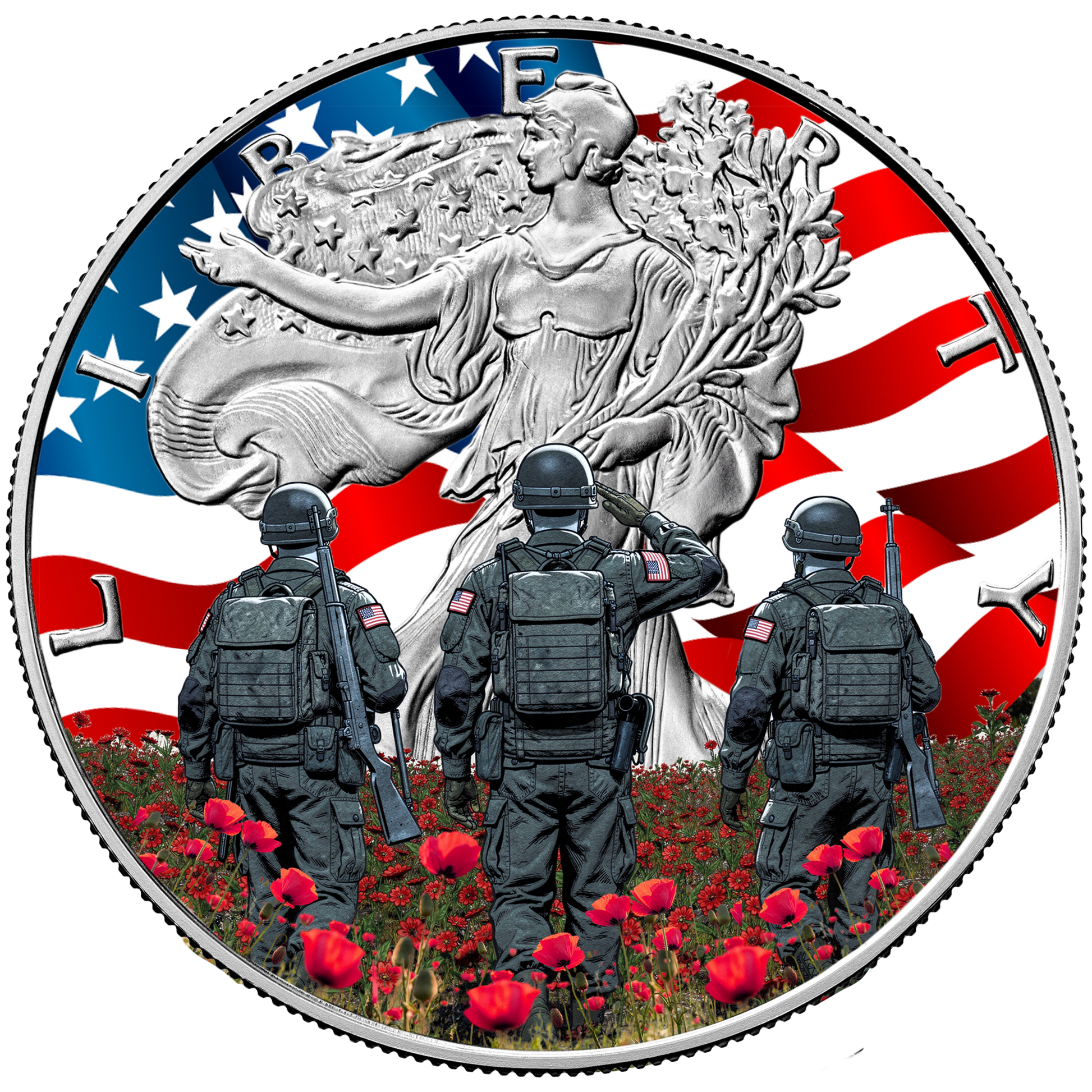 2026 Silver Eagle - Memorial Day Edition - CoinsTV