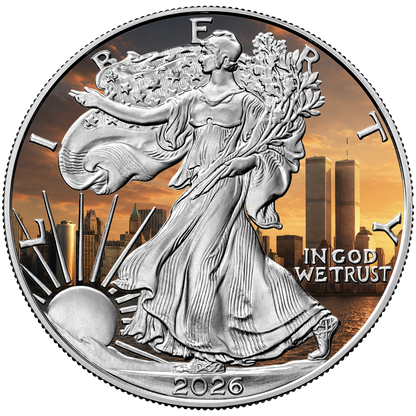 2026 Silver Eagle – 9/11 Edition - CoinsTV
