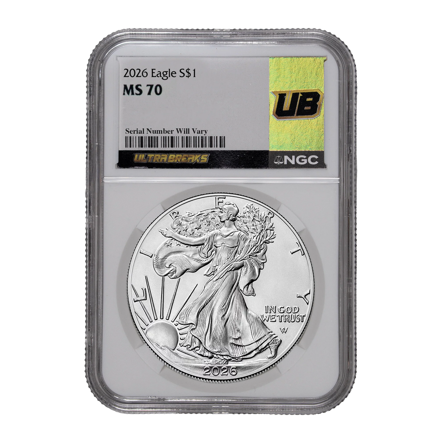 UltraBreaks Saved by the 90s Silver Eagle NGC Certified - CoinsTV
