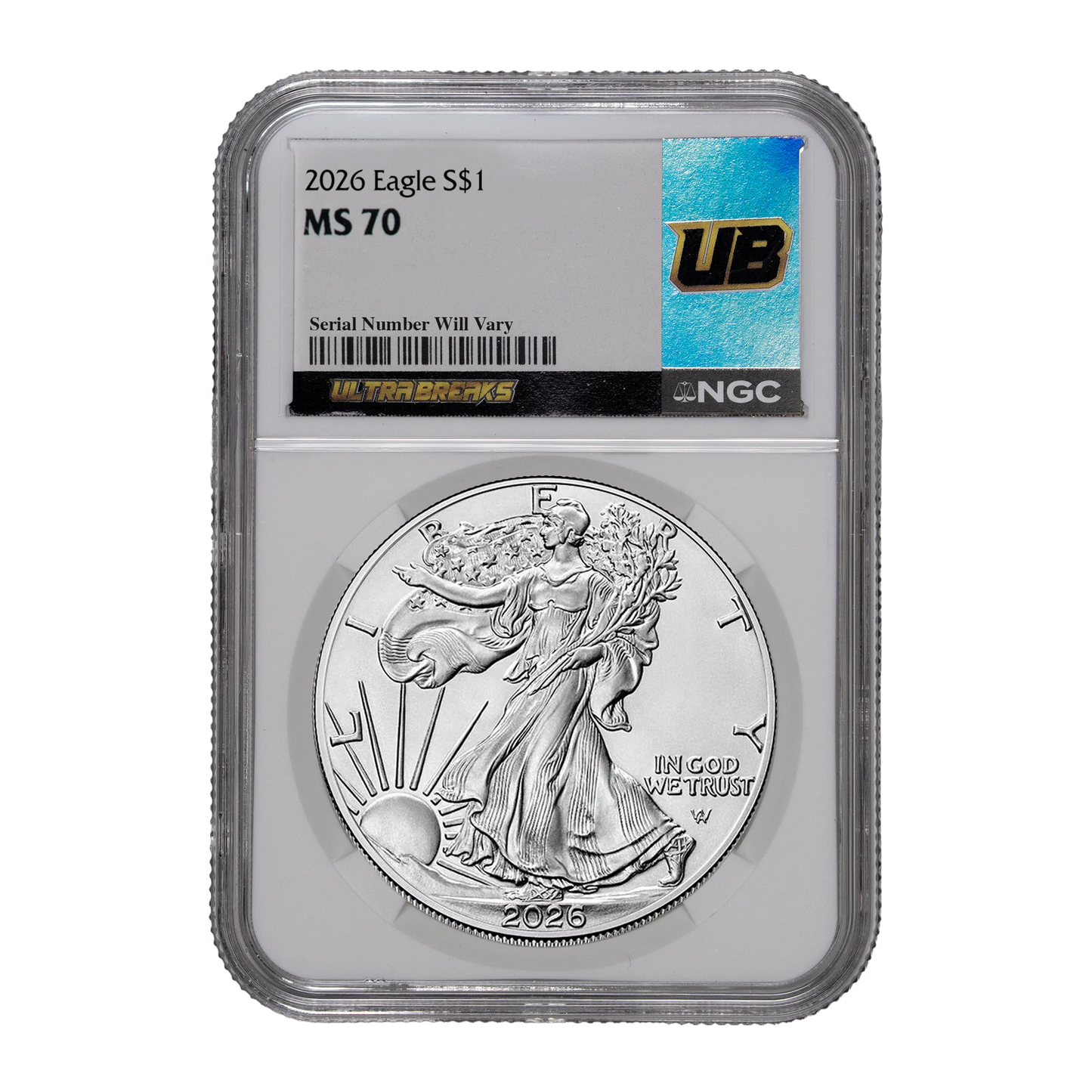 UltraBreaks Saved by the 90s Silver Eagle NGC Certified - CoinsTV