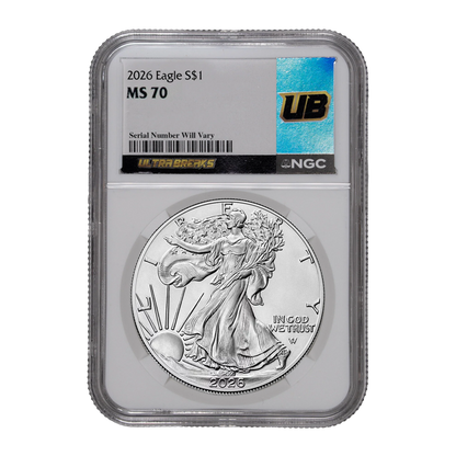 UltraBreaks Saved by the 90s Silver Eagle NGC Certified - CoinsTV