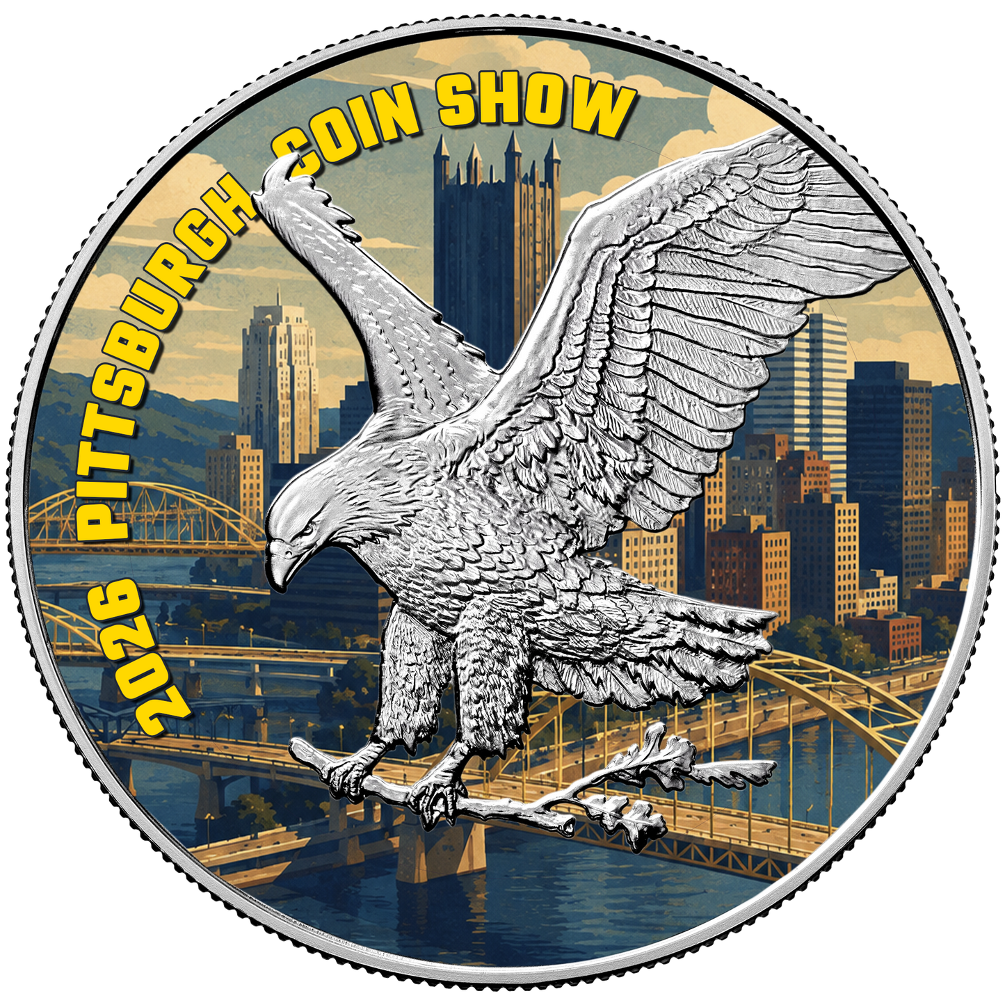 2026 Silver Eagle – Pittsburgh Coin Show Edition