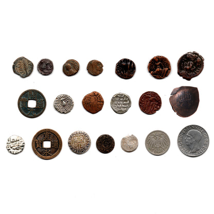 Twenty Coins from Twenty Centuries: Boxed Collection of Coins from the 1st-20th Centuries AD