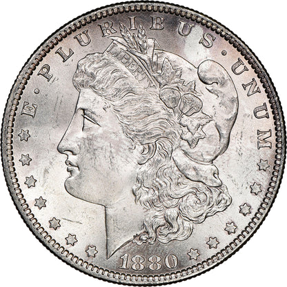 1880-O Morgan Silver Dollar New Orleans – Brilliant Uncirculated