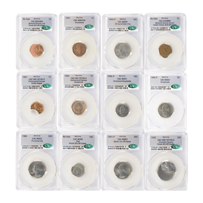 Certified Error Coin Grab Bag – NGC, CACG & PCGS