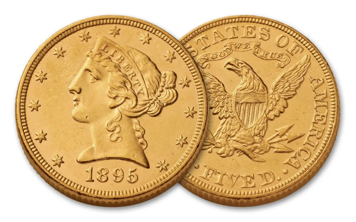 $5 Gold Liberty Head BU - Random Date - CoinsTV