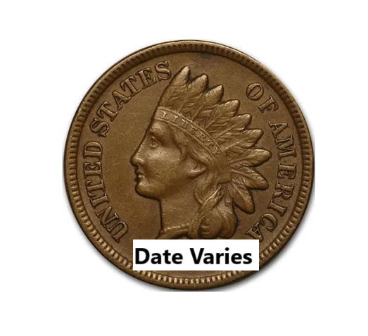 Vintage Indian Cent - Very Fine to Extra Fine - CoinsTV