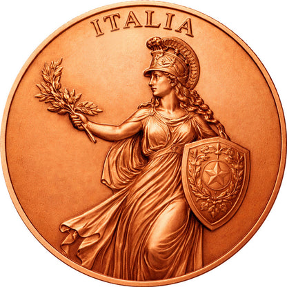 The First Italian 1 oz Copper Round