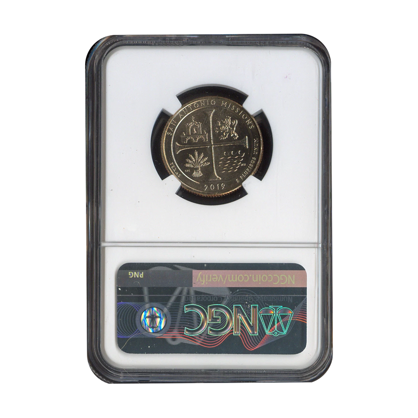 2019 San Antonio Missions Quarter Dollar West Point - Great American Coin Hunt - NGC Star Label MS66 - CoinsTV