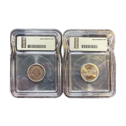 1866-83 & 2026 Nickel 2 coin set: Oldest Nickel and Newest Nickel
