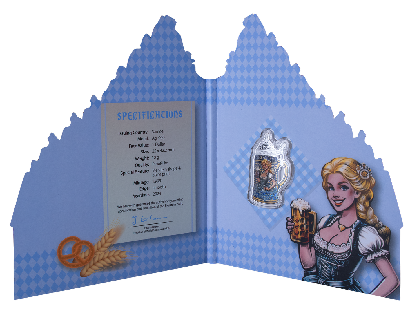 2024 Oktoberfest Bierstein coin - CoinsTV