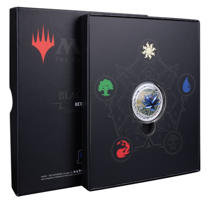 2024 Magic: the Gathering Beta Black Lotus 1 oz Silver Coin