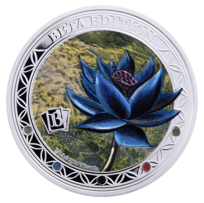 2024 Magic: the Gathering Beta Black Lotus 1 oz Silver Coin
