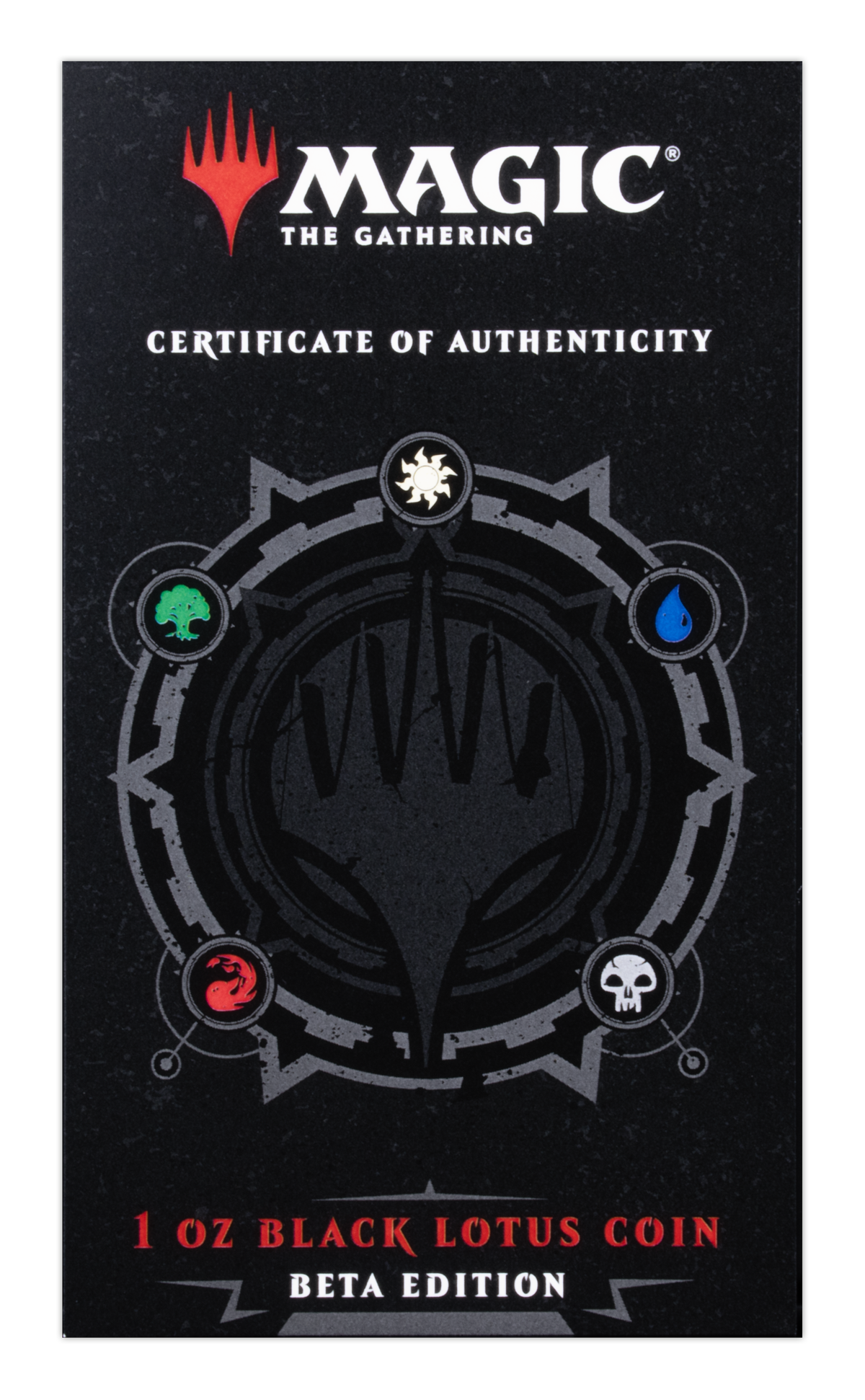 2024 Magic: the Gathering Beta Black Lotus 1 oz Silver Coin