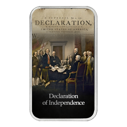 250 Years of Independence 1 oz Silver Series - Declaration of Independence - CoinsTV