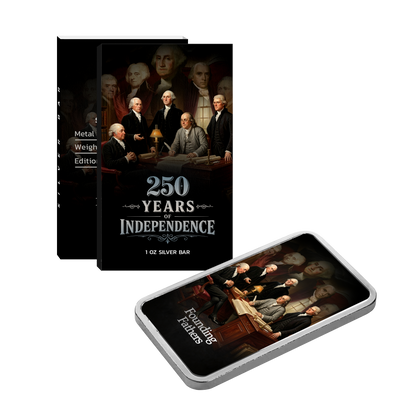 250 Years of Independence 1 oz Silver Series - Founding Fathers