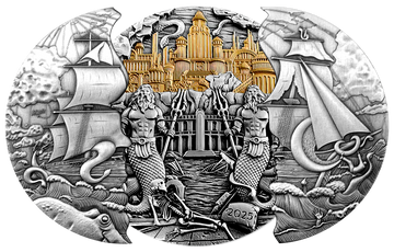 2025 Samoa Atlantis 5 oz Silver Coin