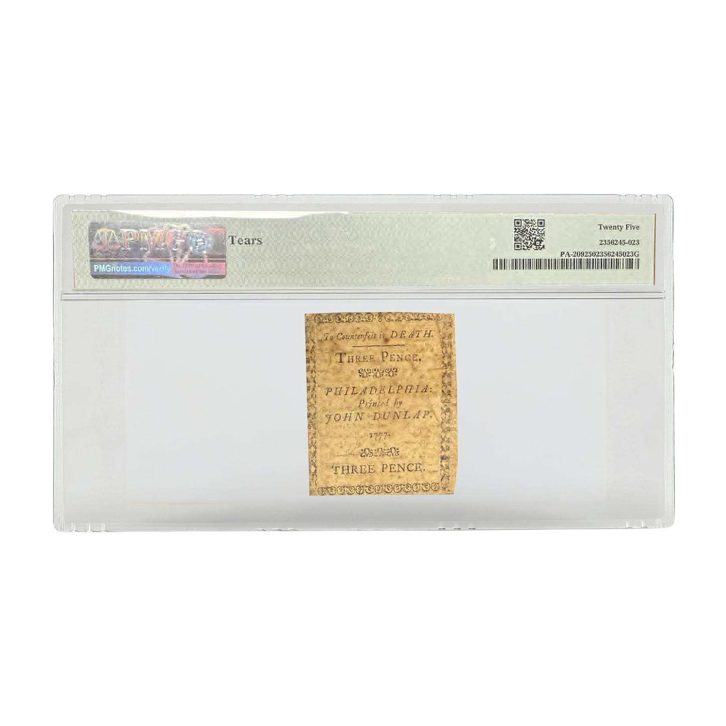 Random PMG Graded Colonial Note/Continental Currency Grab Bag - CoinsTV