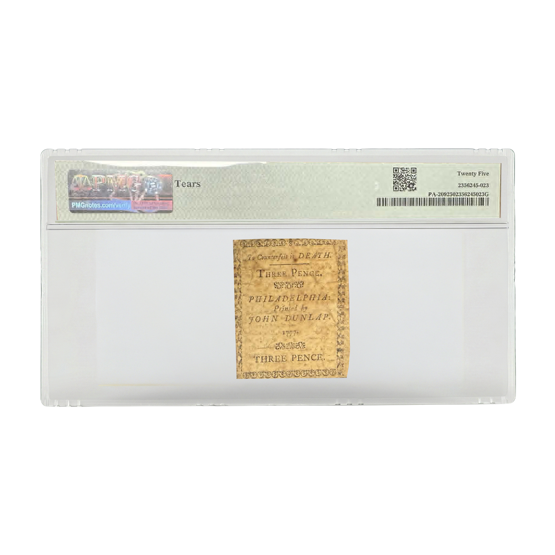Random PMG Graded Colonial Note/Continental Currency Grab Bag - CoinsTV
