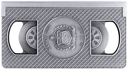 2026 Samoa Vintage VHS Gremlins 2 oz Silver Coin - CoinsTV