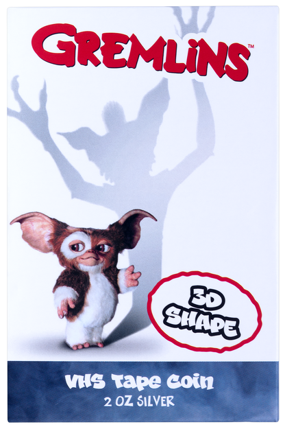 2026 Samoa Vintage VHS Gremlins 2 oz Silver Coin - CoinsTV