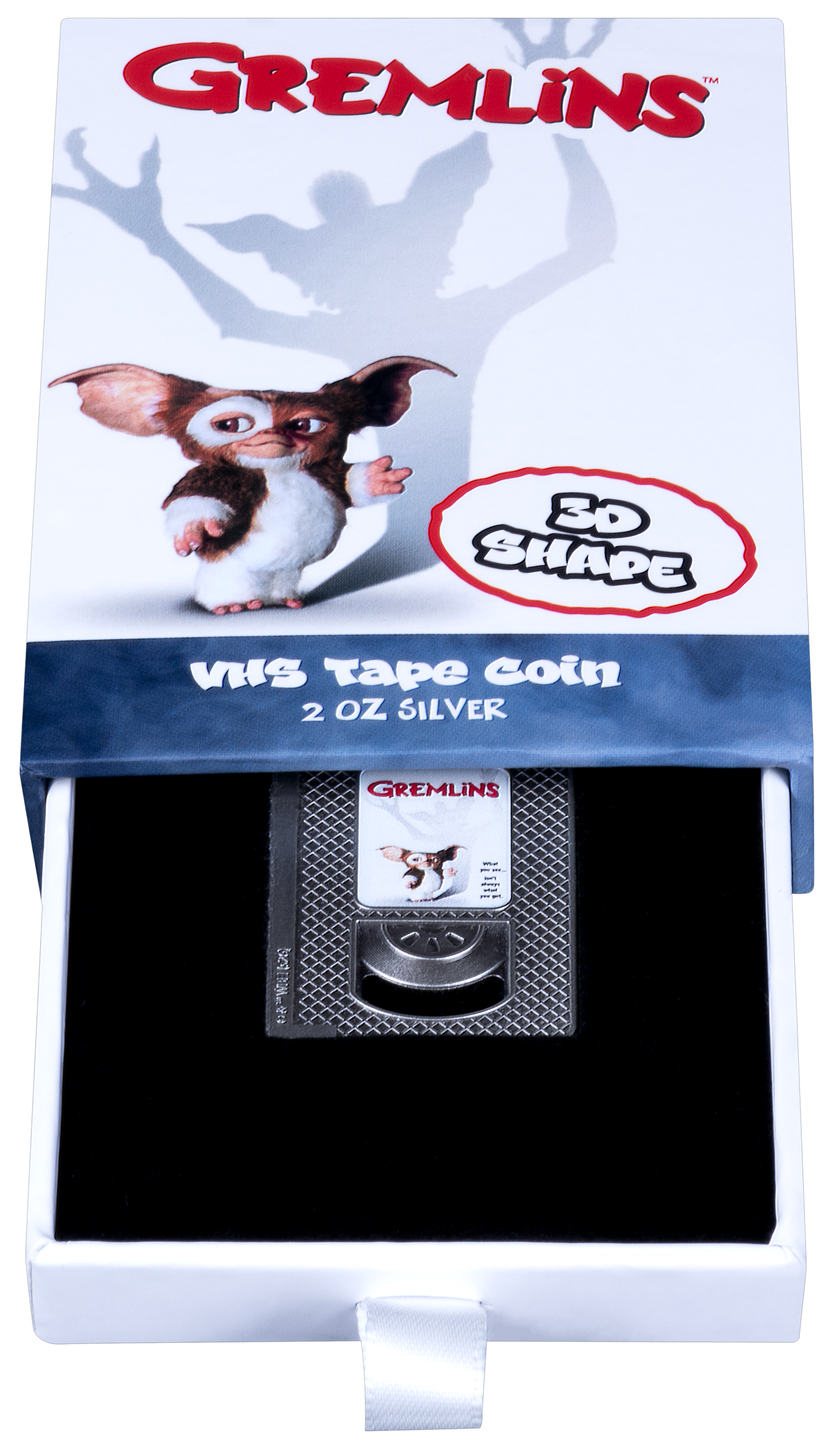 2026 Samoa Vintage VHS Gremlins 2 oz Silver Coin - CoinsTV