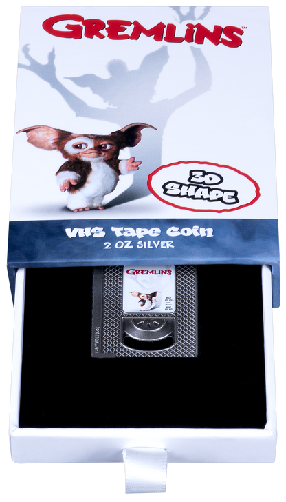 2026 Samoa Vintage VHS Gremlins 2 oz Silver Coin - CoinsTV