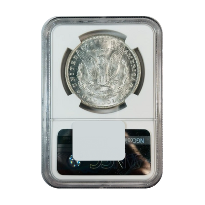 1900 Morgan Silver Dollar Philadelphia - NGC MS66+ CAC Sight White - CoinsTV