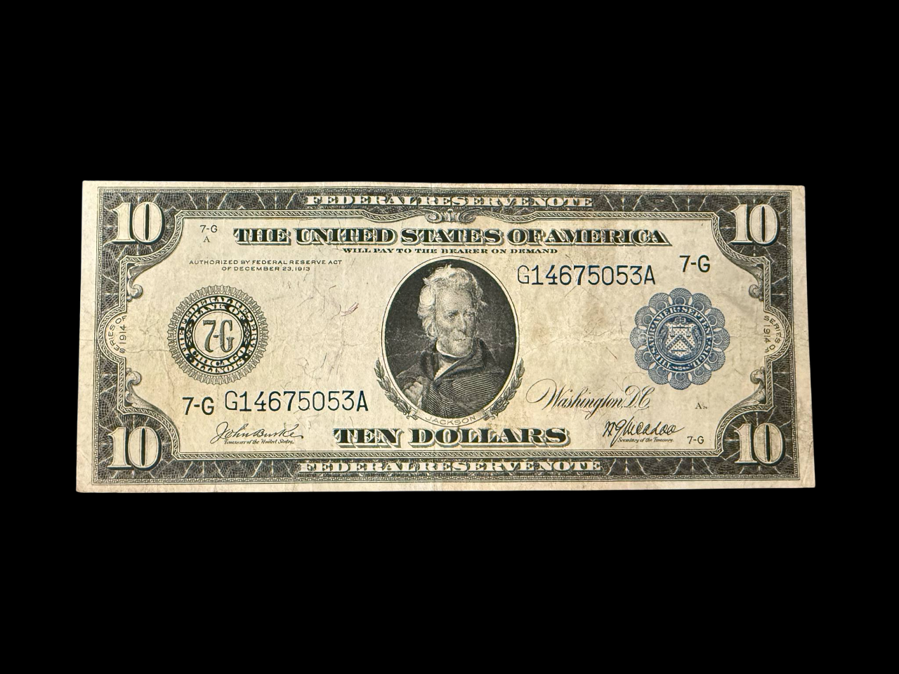 1914 $10 Federal Reserve Note - The First Ever - CoinsTV