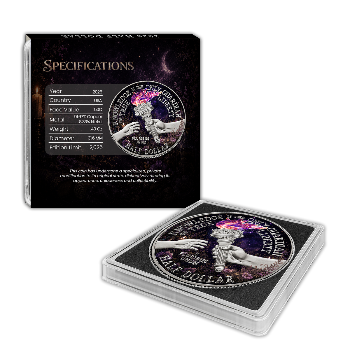 2026 Half Dollar - Bewitched Edition