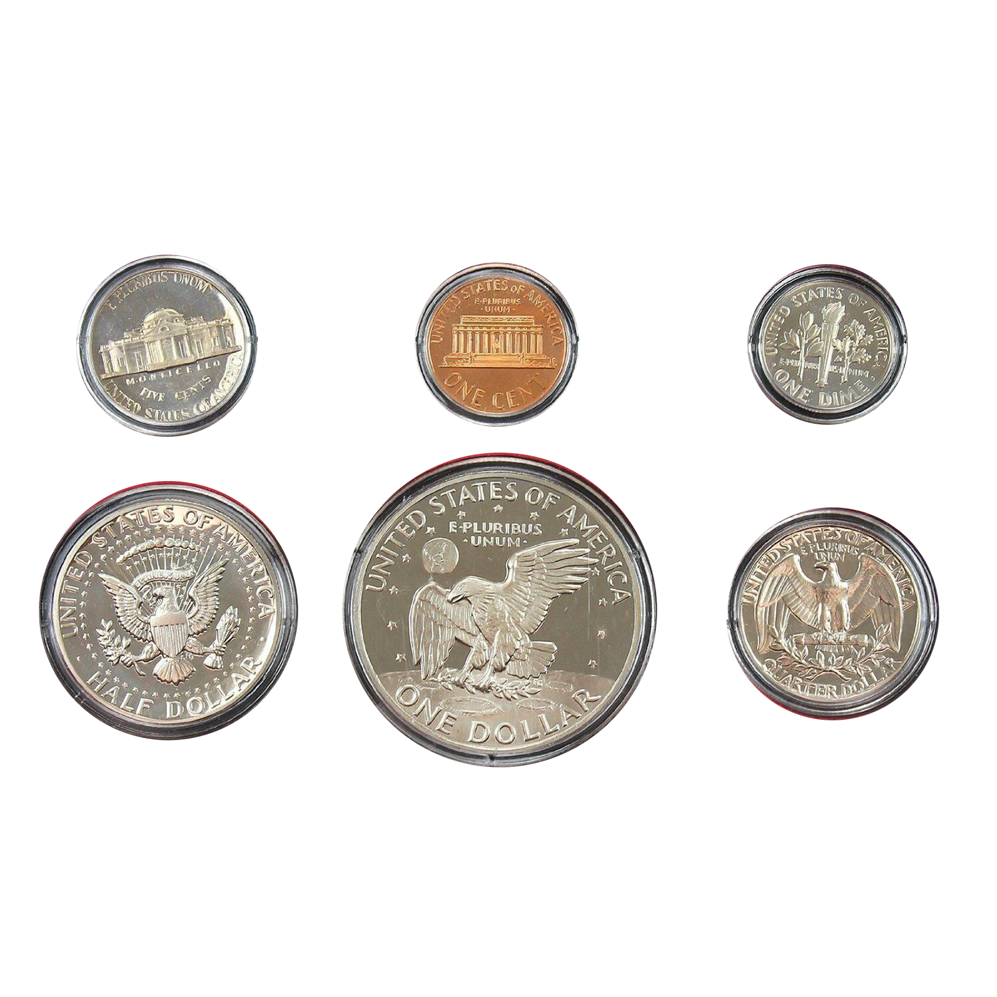 1974 US Proof Set - 6 Coins