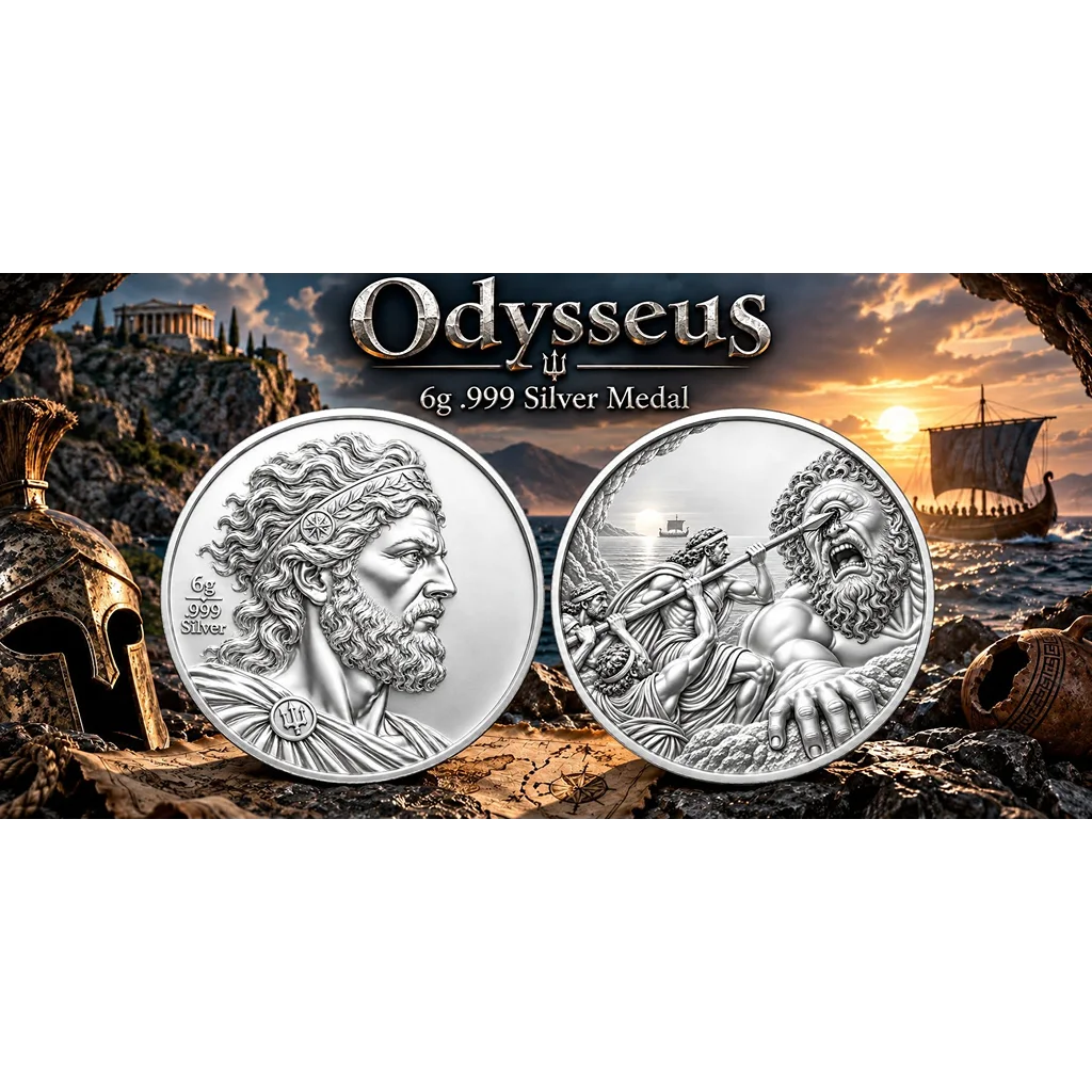 2026 Odysseus 6g Silver Medal - CoinsTV
