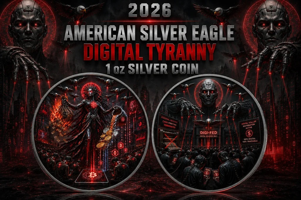 2026 U.S. Eagle Digital Tyranny Edition 1 oz Silver Coin
